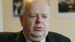 Pierwszy przywódca niepodległej Białorusi Stanisław Szuszkiewicz. Fot. PAP/R. Pietruszka