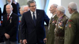 Prezydent uhonorował Żołnierzy Wyklętych. Fot. PAP/ J. Turczyk