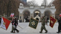 70. rocznica Akcji pod Arsenałem - uroczystości przed Grobem Nieznanego Żołnierza. Fot. PAP/R.Guz