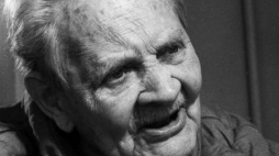 Erich Koch w barczewskim zakładzie karnym. 1986 r. Fot. PAP/J. Morek