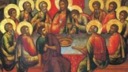 "Ostatnia Wieczerza" Simona Ushakova (1685). Fot. Wikimedia Commons