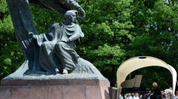 Inauguracja 54. sezonu Koncertów Chopinowskich w Łazienkach Królewskich w Warszawie. Fot. PAP/J. Turczyk