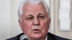 Pierwszy prezydent niepodległej Ukrainy Leonid Krawczuk. Fot. PAP/J. Kamiński