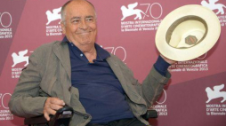 Bernardo Bertolucci, przewodniczący jury 70. festiwalu filmowego w Wenecji. Fot. PAP/EPA