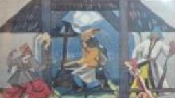 Jedna z odzyskanych prac Zofii Stryjeńskiej. Fot. Ambasada RP w Waszyngtonie