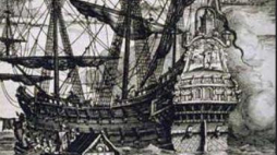 Hiszpański galeon. Źródło: Wikimedia Commons