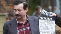  Aktor Robert Więckiewicz w roli Lecha Wałęsy na planie "Wałęsy". Fot. PAP/A. Warżawa