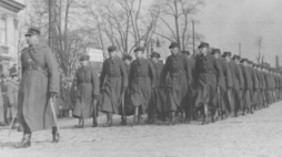 Szkoła Podchorążych Rezerwy Artylerii z Włodzimierza Wołyńskiego. 1936 r. Fot. NAC