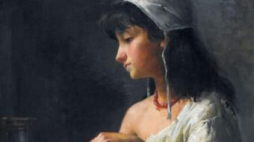 Anna Bilińska "Kopciuszek". Źródło: Muzeum Regionalne w Stalowej Woli