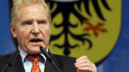 Szef Ziomkostwa Ślązaków Rudi Pawelka. Fot. PAP/EPA