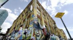Budynek zwany 5 Pointz w dzielnicy Long Islad City na Queensie. Fot. PAP/EPA