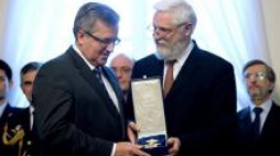 Bronisław Komorowski i Krzysztof Jaraczewski. Fot. PAP/J. Turczyk