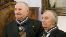 Bohdan Łazuka i Wojciech Pokora. Fot. PAP/P.Supernak