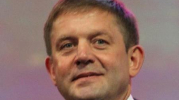 Zdzisław Palewicz, mer rejonu solecznickiego. Fot. PAP/G.Momot