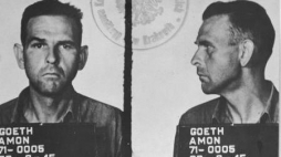 Amon Goeth w więzieniu. 29.VIII.1945. Fot. Wikimedia Commons