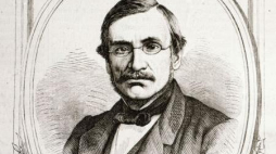 Oskar Kolberg - drzeworyt A. Regulskiego. Źródło: Instytut im. Oskara Kolberga