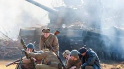 Rekonstrukcja historyczna "Bitwa o Poznań". Fot. PAP/P. Jaskółka