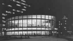 Rotunda PKO. Warszawa, 01.12.1966. Fot. PAP/CAF/S. Czarnogórski