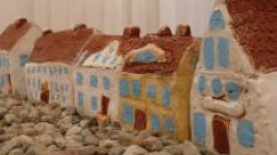 Makieta Węgorzewa. Źródło: Muzeum Kultury Ludowej w Węgorzewie
