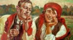 Wincenty Wodzinowski, "Krakowska para". Źródło: Muzeum Ziemi Lubuskiej