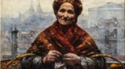 Aleksander Gierymski "Pomarańczarka"(fragment) Fot. PAP/J.Kamiński