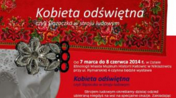 "Kobieta odświętna, czyli Ślązaczka w stroju ludowym" Źródło:Muzeum Historii Katowic
