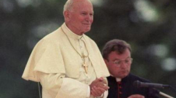 IV pielgrzymka do Polski papieża Jana Pawła II.Częstochowa 14.08.1991. Fot. PAP/T. Walczak