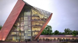 Wizualizacja Muzeum II Wojny Światowej, Studio Architektoniczne "Kwadrat". Źródło: Muzeum II Wojny Światowej