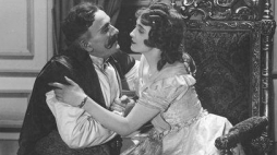 Jan Szymański jako Jacek Soplica i Iza Bellina jako Ewa Horeszkówna w filmie "Pan Tadeusz". 1928 r. Fot. NAC 