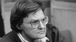Korespondentka dpa w Polsce Renate Marsch-Potocka. Warszawa 02.1989. Fot. PAP/G. Rogiński 
