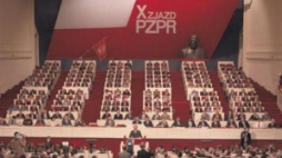 X Zjazd Polskiej Zjednoczonej Partii Robotniczej w Sali Kongresowej PKiN. Warszawa 29.06.1986. Fot. PAP/J. Morek
