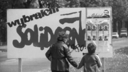 Kampania wyborcza przed wyborami parlamentarnymi 4 czerwca. Fot. PAP/J. Uklejewski