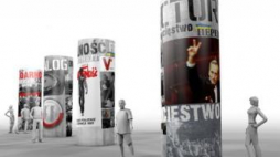 Wystawa "Czasy przełomu" - wizualizacja. Źródło:ECS