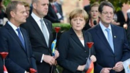 Przywódcy państw UE upamiętnili 100. rocznicę wybuchu I wojny światowej. Ypres. 26.06.2012. Fot. PAP/EPA