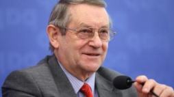 Prof. Norman Davies. Fot. PAP/L. Szymański