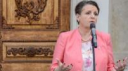 Minister kultury i dziedzictwa narodowego Małgorzata Omilanowska. Fot. PAP/J. Kamiński
