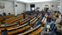 Dzień otwarty w Senacie z okazji 25. rocznicy odrodzenia izby wyższej polskiego parlamentu. Fot. PAP/J. Turczyk