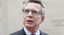 Minister spraw wewnętrznych Niemiec Thomas de Maiziere. Fot. PAP/EPA