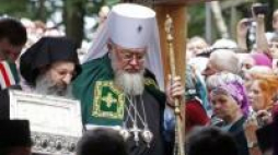 Uroczystości w sanktuarium na Św. Górze Grabarce z okazji przybycia relikwii św. Marii Magdaleny. Fot. PAP/A. Reszko