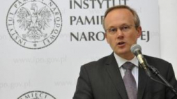 Prezes IPN Łukasz Kamiński. Fot. PAP/B. Zborowski