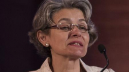Dyrektor generalna UNESCO Irina Bokowa. Fot. PAP/EPA