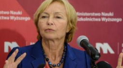 Minister nauki i szkolnictwa wyższego Lena Kolarska-Bobińska. Fot. PAP/J. Kamiński