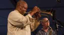 Hugh Masekela. Fot. PAP/EPA