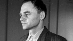 Rotmistrz Witold Pilecki podczas procesu przed Wojskowym Sądem Rejonowym w Warszawie. Marzec1948 r. Fot. PAP/CAF