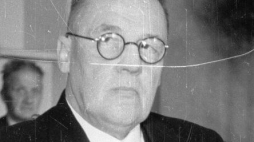 Prof. Wacław Sierpiński. Fot. PAP/CAF/W. Kondracki