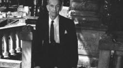 Jan Karski na Cmentarzy Żydowskim w Łodzi. Fot. PAP/CAF/C. Pecold