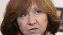 Białoruska pisarka Swietłana Aleksijewicz. Fot. PAP/P. Supernak