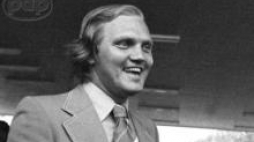 Trener zwycięskiego zespołu H. Wagner. Fot. PAP/M. Kłoś