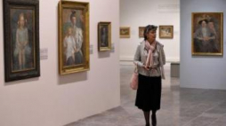 Wystawa „Olga Boznańska” w Muzeum Narodowym w Krakowie. Fot. PAP/J. Bednarczyk