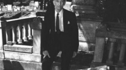 Jan Karski na Cmentarzu Żydowskim w Łodzi. Fot. PAP/C. Pecold